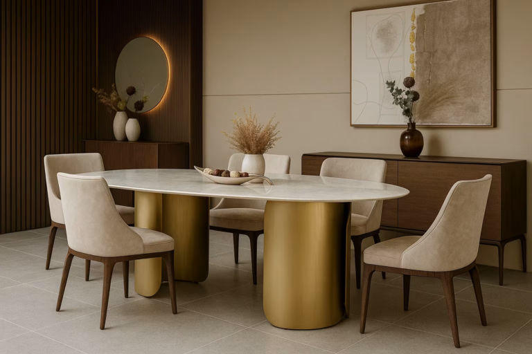 Best Luxury Dining Tables for Modern Villas in UAE