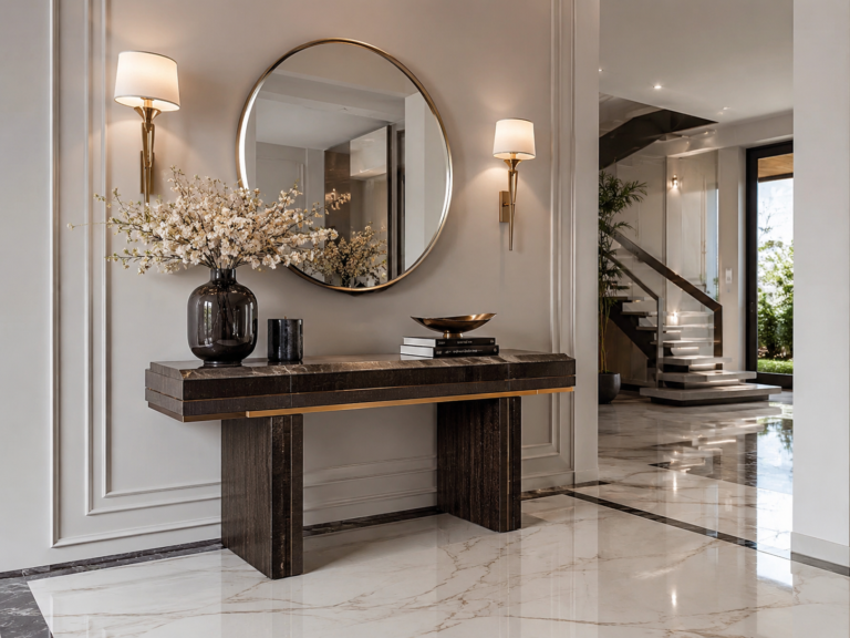 Modern Console Table Ideas for Luxury Entryways UAE